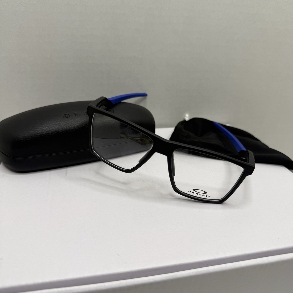 Oakley Futurity OX8052-0453 Satin Black Eyeglasses Frame 53-17 w Case